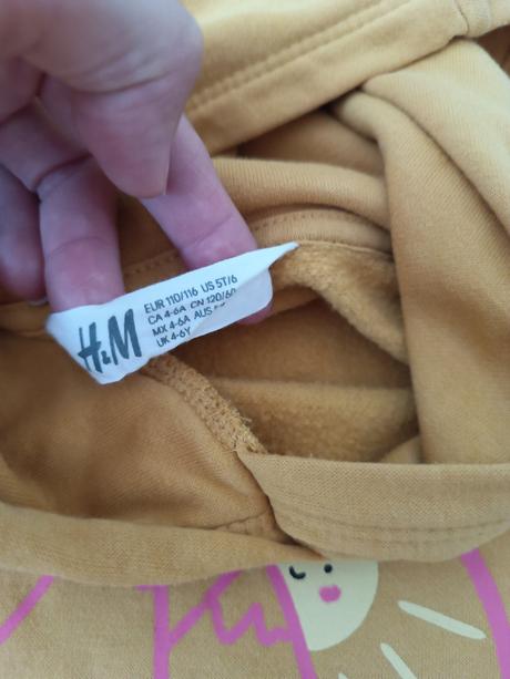 Mikina hm, h&m,110