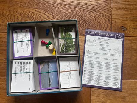 Poznáš bratislavu - stolová hra 2v1, 