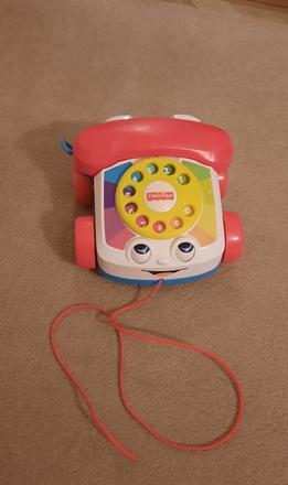 Hračkársky telefón fisher price, 