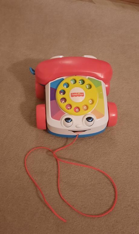 Hračkársky telefón fisher price, 
