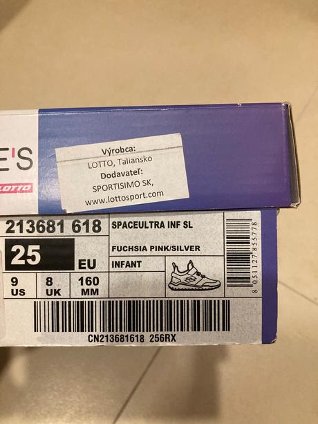 Ľahučké tenisky, lotto,25