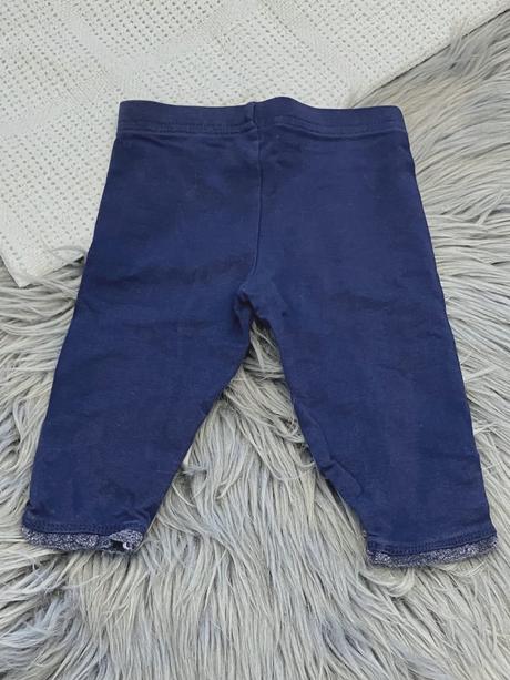 Dievčenské legíny tmavomodré, 68