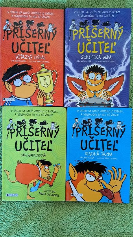 Knihy príšerný ičiteľ, 