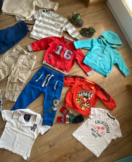 Balík oblečenia vel.86, 86–98