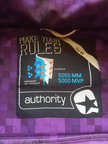 Dievčenská prechodná vetrovka, authority,152