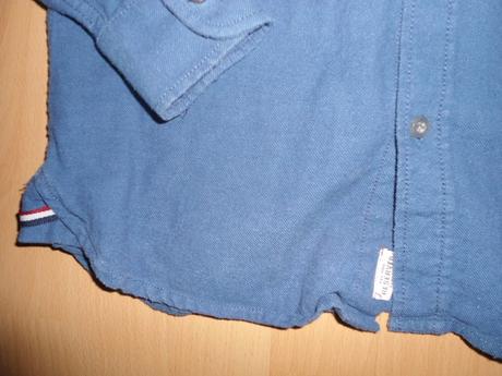 Modra bavlnena kosela, reserved,s