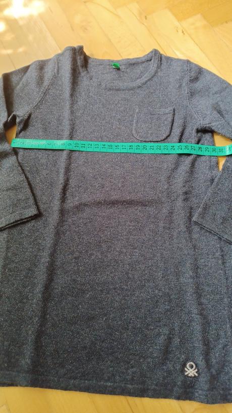 Svetríkové šaty/tunika, veľ. 104, benetton,104