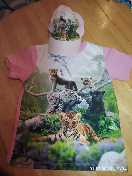 Tričko a šiltovka, 128