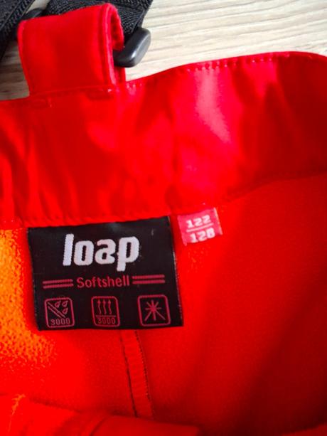 Softshellove nohavice, loap,122