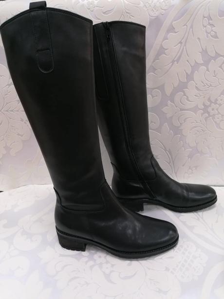 Dámske kožené čižmy gabor 20500220 z, gabor,37