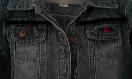 Riflová bunda, palomino,80