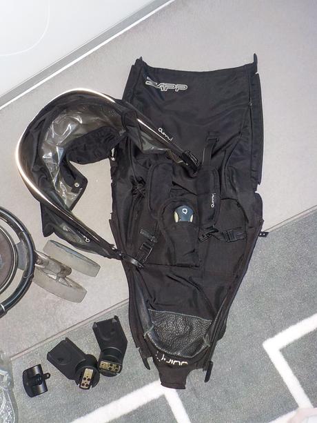 Kočik 2v1 "full výbava" - golfáč quinny zapp xtra, quinny,quinny zapp xtra