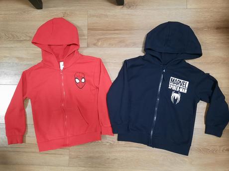 2x mikina spiderman, sinsay,116