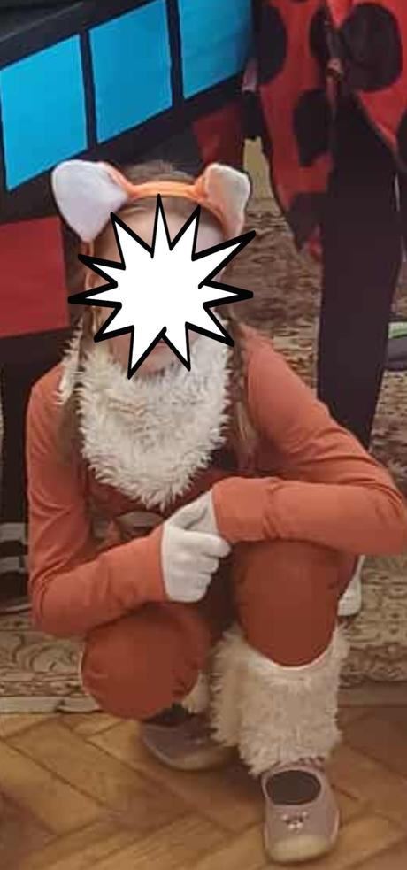 Líška-kostým na karnevál, 