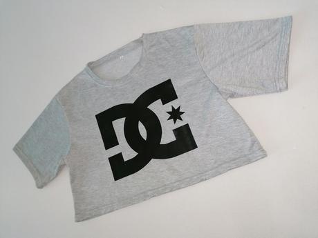 Tričko skrátené dc star, m