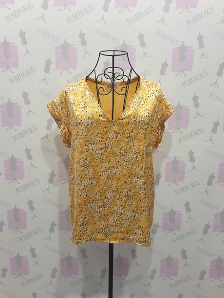 Mango žltý top m, mango,m