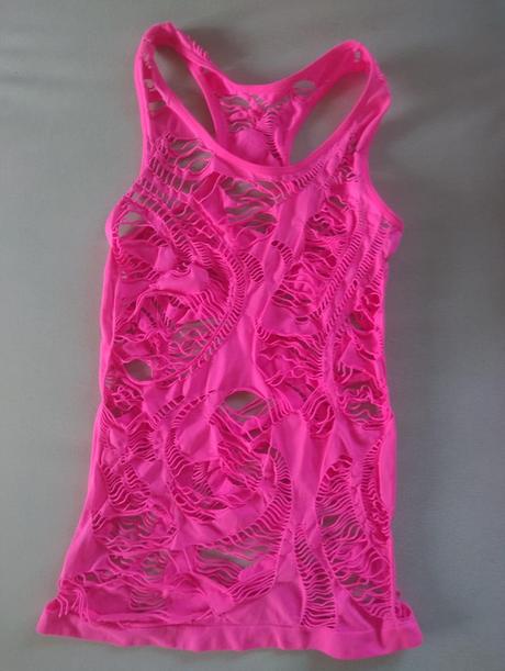 Dámske neonové tielko  č. l/xl, l