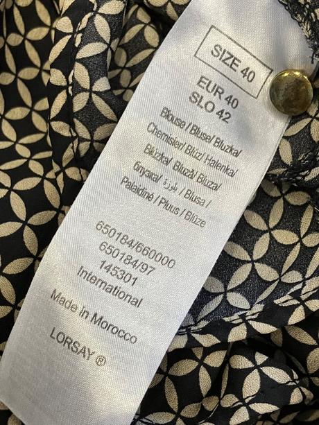 Dámska vzorovaná blúzka orsay (40), orsay,l