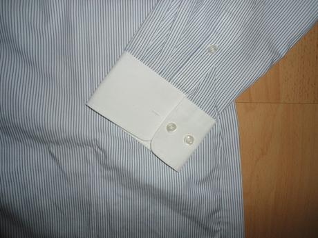 Panska kosela - jemny bl.modry pasik, l