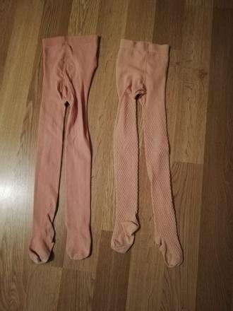 2x pančuchy 110 /116, pompdelux,110