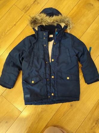 Zimná bunda, h&m,116
