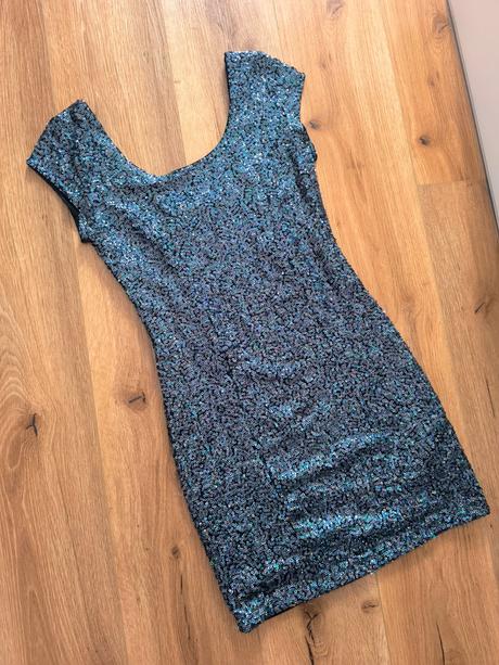 Trblietavé šaty h&m, h&m,s