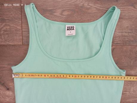 Dlhé tielko s čipkou, vero moda,s