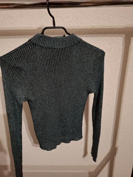 Trblietavý top, h&m,s