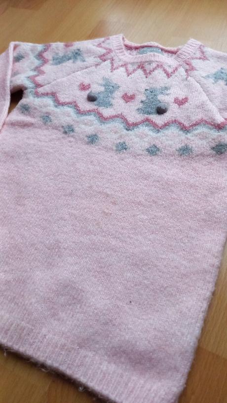 Teply predlzeny sveter primark 12-18m, primark,86