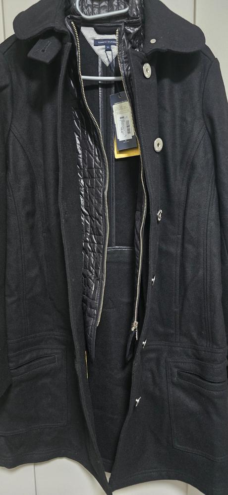 Vlnený kabát tommy hilfiger, tommy hilfiger,l / m / xl