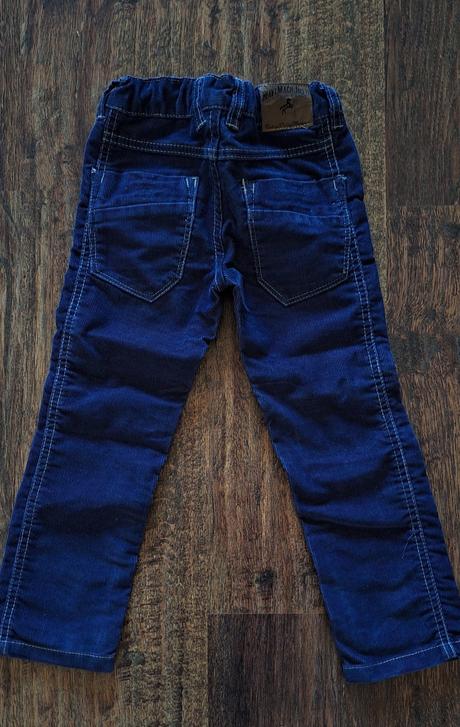 Menčestrové nohavice, palomino,110