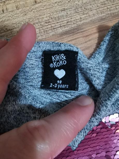 Svetrík s flitrovou aplikáciou, kiki&koko,98