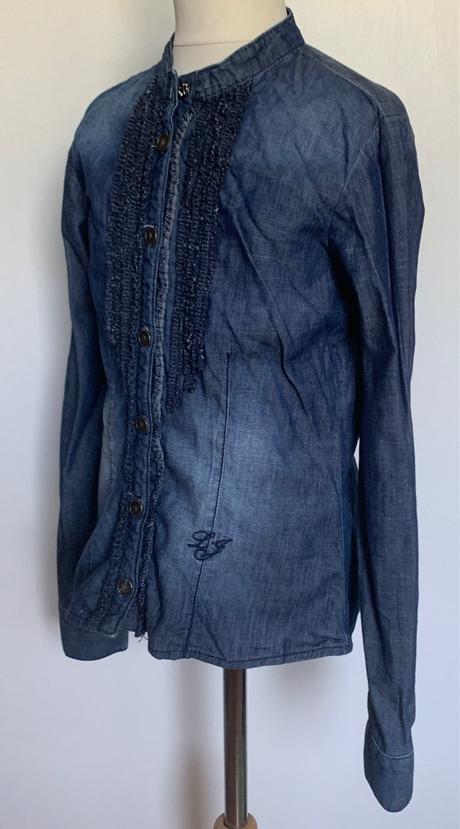 Liu jo dievčenská rifľov dievčenská rifľová košeľa, liu jo,146