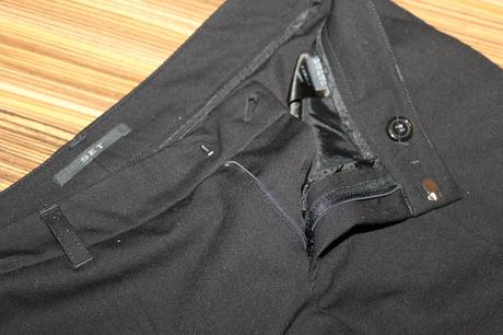 Čierne elegantné nohavice set v. 38, 38