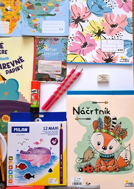 Balík školské potreby pre 1. ročník, 