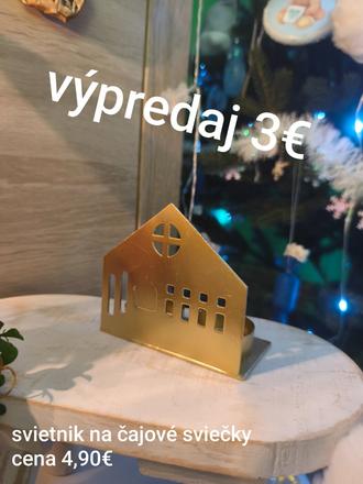 Svietnik domček,