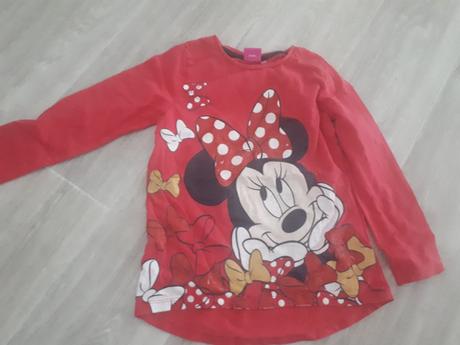 Červeno/ ruzove tričko, 116