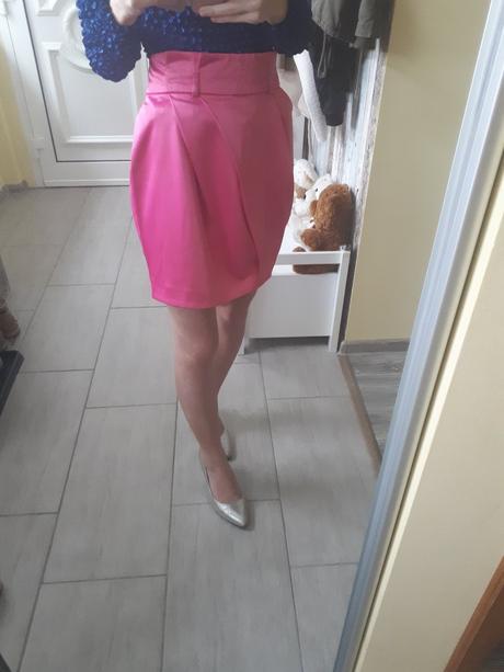 Elegantná ružová sukňa, 36