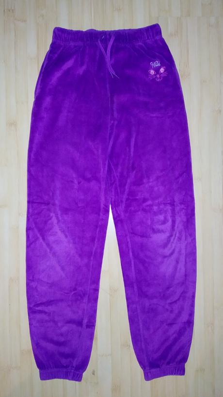 Tepláky velúrove, kik,140