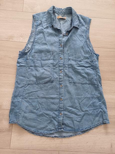 Košelová vesta m/ pull&bear, pull&bear,m