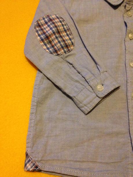 Bledomodrá kosela, h&m,80