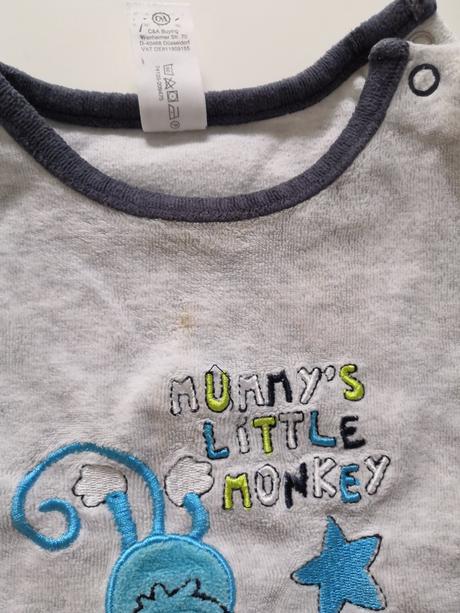 Velurove pyžamo, baby club,80