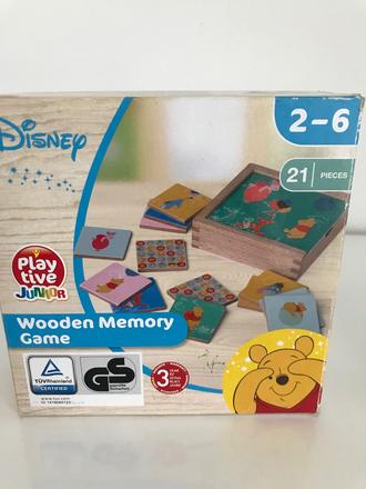 Drevené domino macko pooh, 