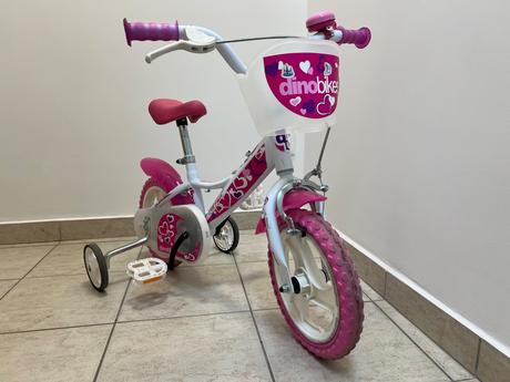 Dievčenský bicykel dino bikes 12", dino bikes,12