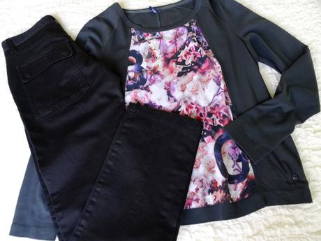 Nohavice sonny bono + top cecil, veľ. 40/m, m