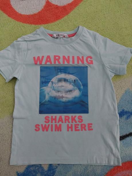 Tričká s krátkym rukávom 6 kusov, 110