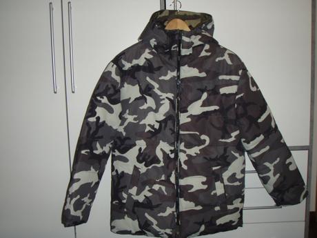 Chlapčenská zimná obojstranná bunda, zara,164