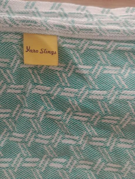 Šatka yaro basket emerald veľkosť č. 6, yaro