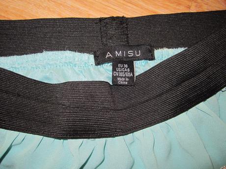 Sukničkové šortky--amisu--36, amisu,36