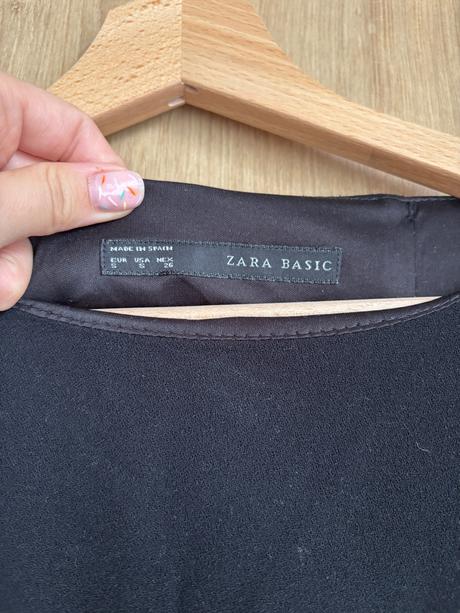Zara cierne saty, zara,s